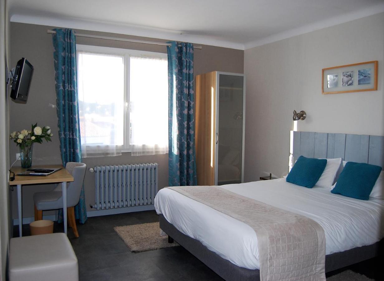 Hotel Le Goeland Barbâtre Rom bilde