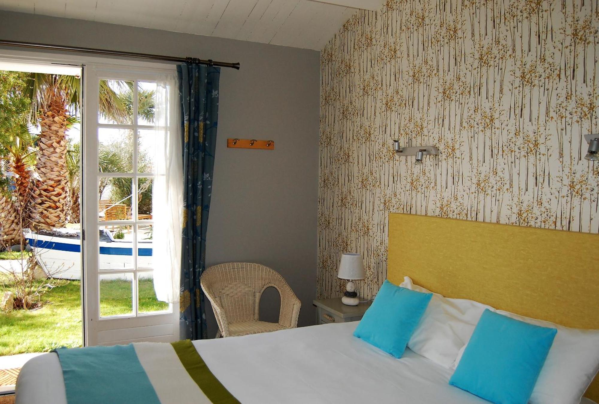 Hotel Le Goeland Barbâtre Rom bilde