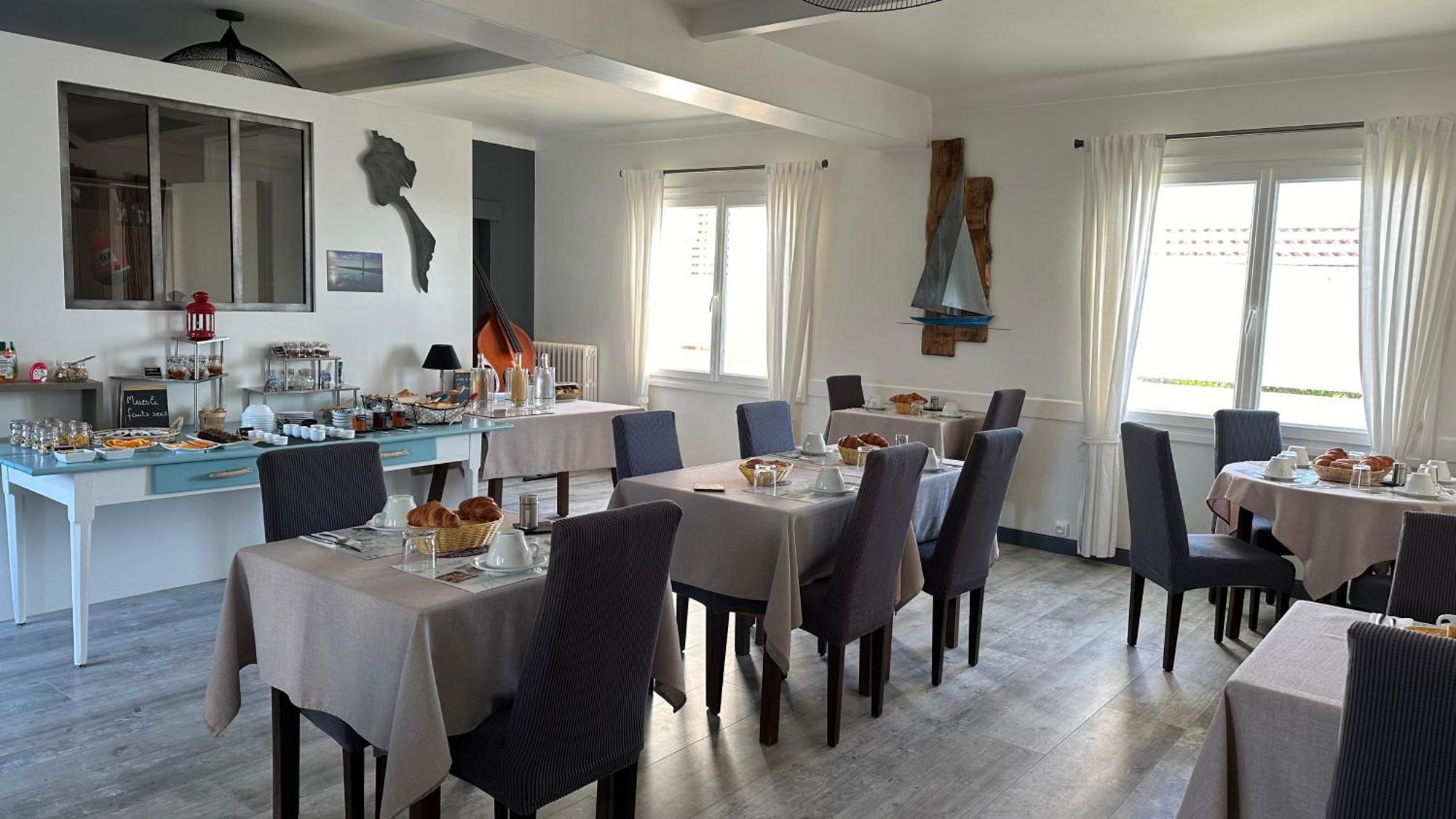 Hotel Le Goeland Barbâtre Eksteriør bilde